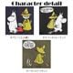 MOOMIN �ࡼ�ߥ� �ߥ˥ȡ��� �������� 2way ��ǥ����� �ɽ�  ������ �ʥ����� ���� ����  �̲� ����  ���ʥե��� �ߥ� �˥�� [fa-da-sa-RMPK-02]