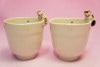 ドット猫（ドットねこ）湯呑み|湯呑み