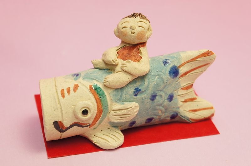 端午の節句飾り 金太郎 鯉遊び シーズンギフト 端午の節句 食器のみつはた