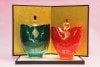 博多びいどろ(粋工房)　ガラスお雛様(A)|桃の節句・雛飾り|シーズンギフト