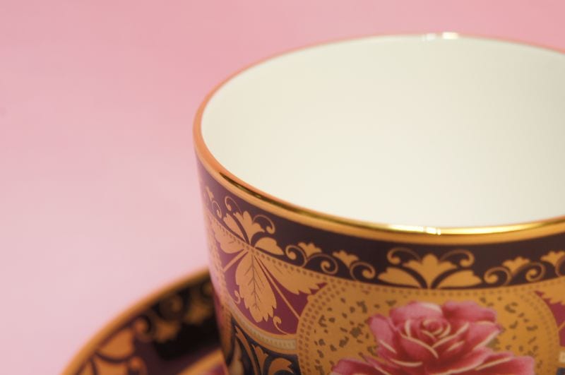 ノリタケ オマージュコレクション 色絵薔薇文 コーヒー碗皿 | 碗皿