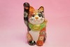 赤黒華盛　4号招き猫(A)|インテリア|花器・インテリア