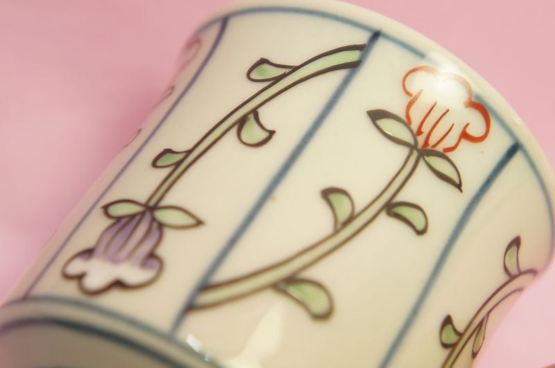 D801 佐藤走波 六十五才 染付 鶴首 花瓶 花入れ D801 佐藤走波 六十五才 染付 鶴首 花瓶 花入れ D801 佐藤走波