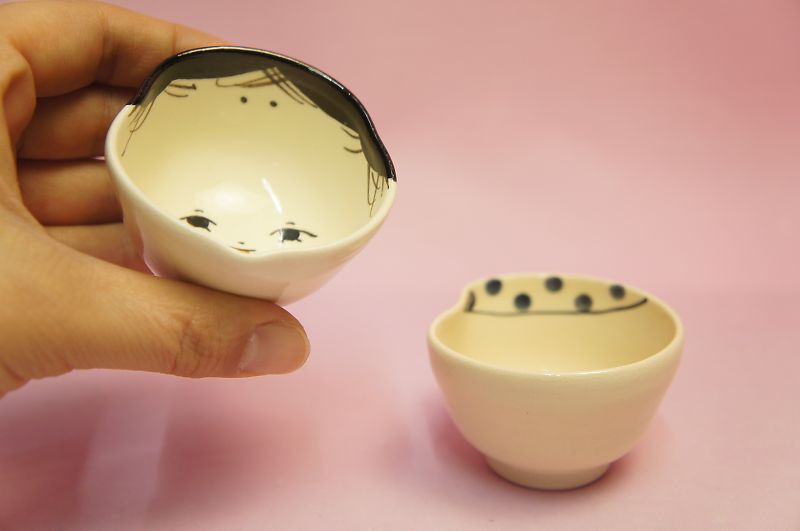 【値下中】美品☆有田焼おかめひょっとこペア灰皿　香炉 値下中】美品☆有田焼おかめひょっとこペア灰皿 香炉 - メルカリ