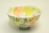 ゆずりは　彩雅花紋　飯碗|ご飯茶碗