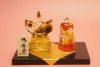 ひな人形　金蘭硝子立雛|桃の節句・雛飾り|シーズンギフト