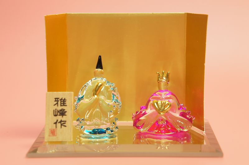 ひな人形 ビードロ色彩 平安雛 | シーズンギフト,桃の節句・雛飾り