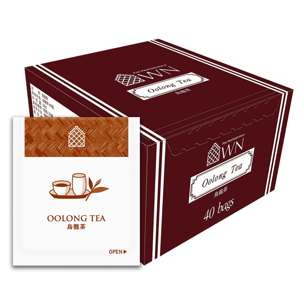 WN ティーバッグ 烏龍茶 40袋入り 業務用通販| 三井農林 プロ用ネット