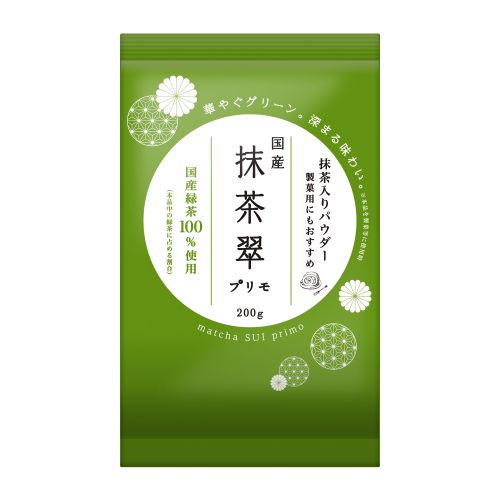 【リキジョイ様】専用・（抹茶）360ｇ×2袋≪フォロー割特価≫ 国産抹茶翠プリモ 200g 業務用通販| 三井農林 プロ用ネットショップ