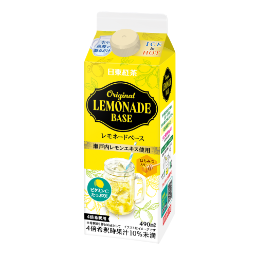 日東紅茶 オリジナルレモネードベース 490ml 業務用通販| 三井農林