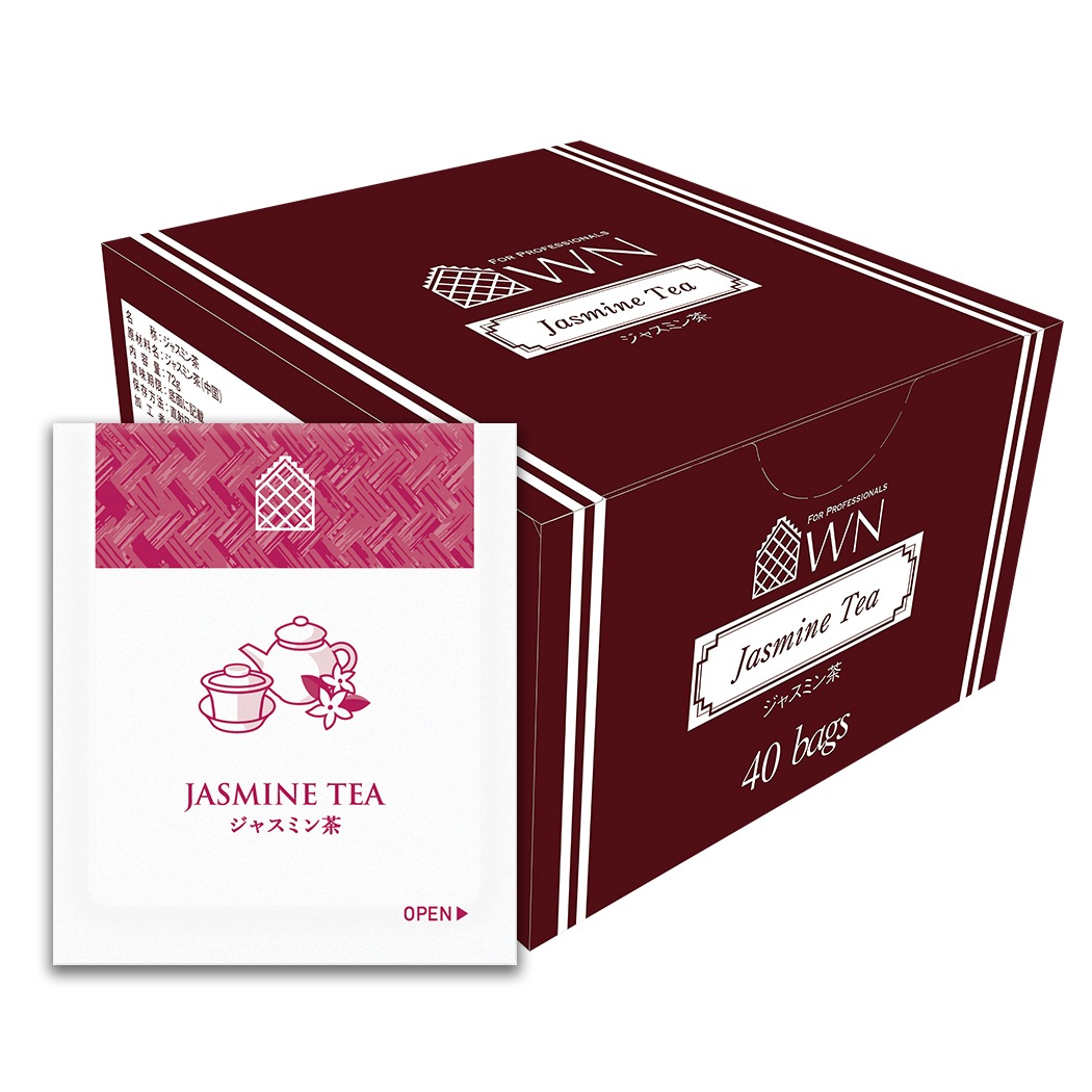 WN ティーバッグ ジャスミン 40袋入り 業務用通販| 三井農林 プロ用