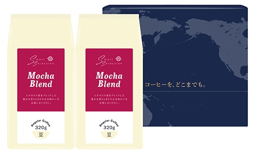 Laurent エスプレッソロースト　ヒルスブレンド モカブレンド 48箱 送料無料】【焙煎豆】 モカブレンド 320g×2袋 （レギュラーコーヒー 豆