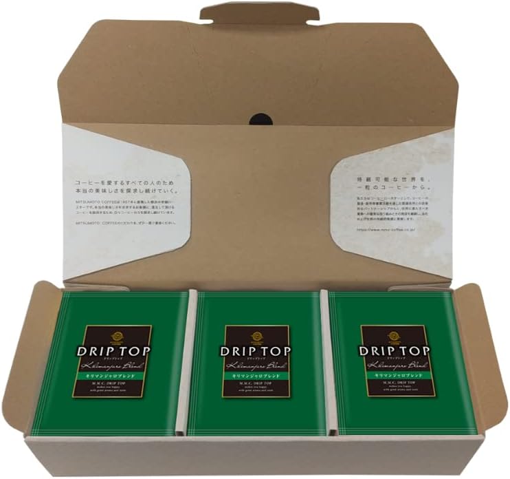 送料無料】【DRIP TOP】 ドリップトップ キリマンジャロブレンド 8g×24