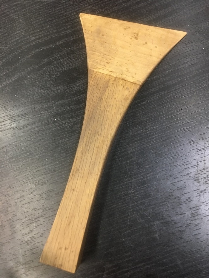 三味線　バチ　木製　練り物　 白と木目　2本セット 三味線 バチ 木製 練り物 白と木目 2本セット 三味線 バチ 木製