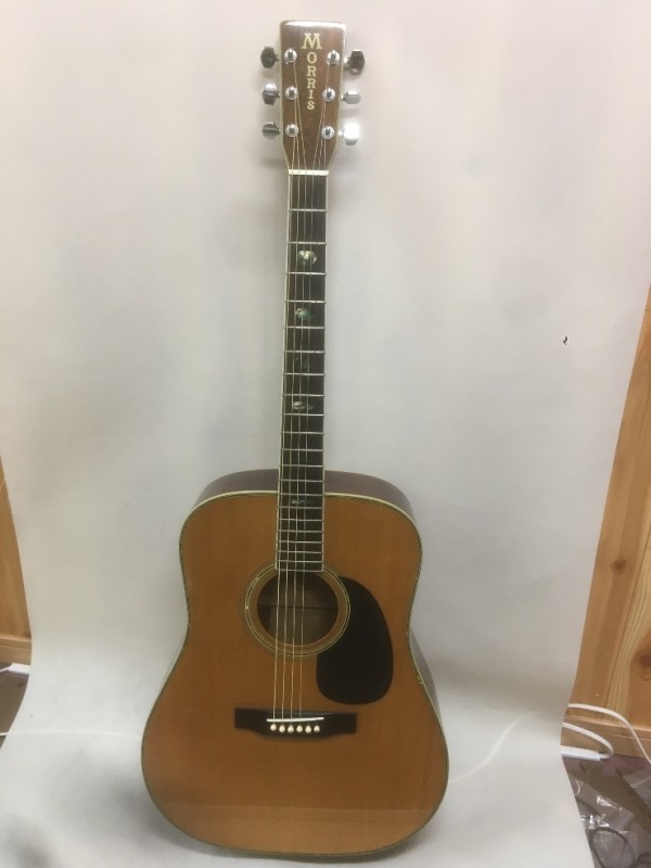 MORRIS W−40 ハカランダ3ピースバックモデル！ 横ロゴ Morris モーリス W-40 ハカランダ ハードケース付き