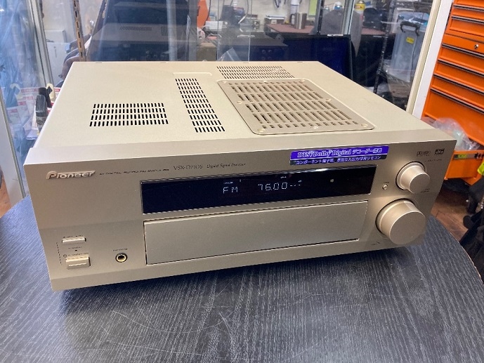 u44233 Pioneer [VSX-D710S] 中古 オーディオアンプ 通電のみ確認 