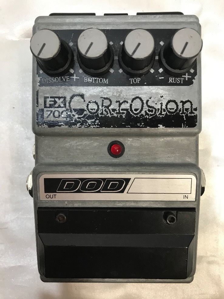 DOD fx70c Corrosion エフェクター　ケーブル付 DOD fx70c Corrosion エフェクター ケーブル付 DOD fx70c