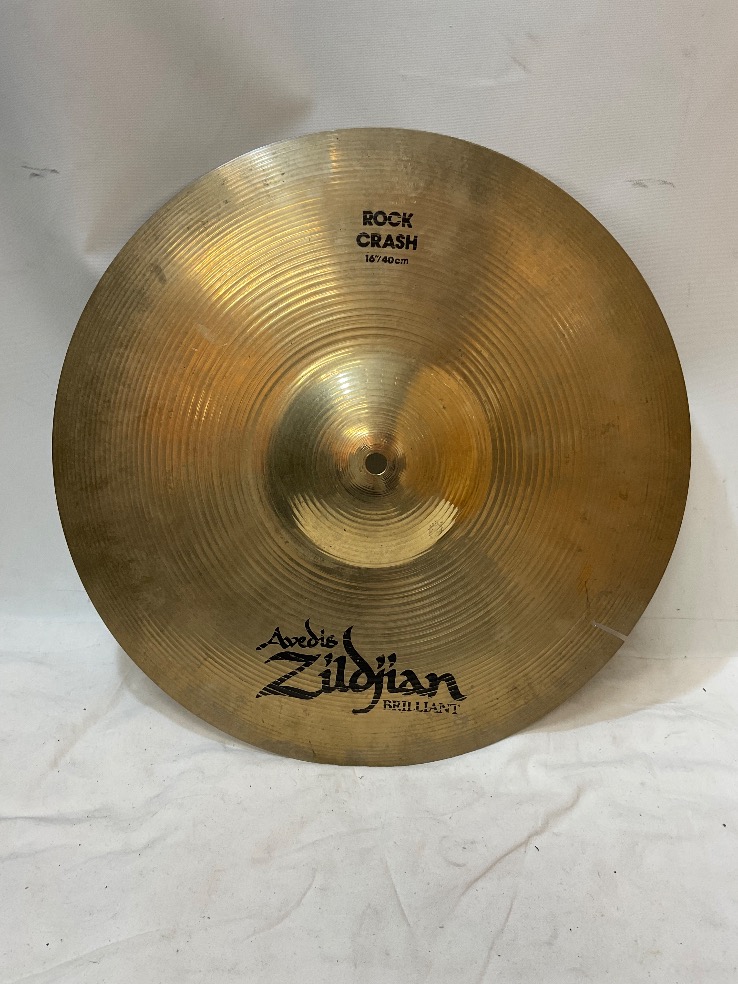 u53334 中古 ジルジャン ROCK CRASH 16' クラッシュシンバル 重