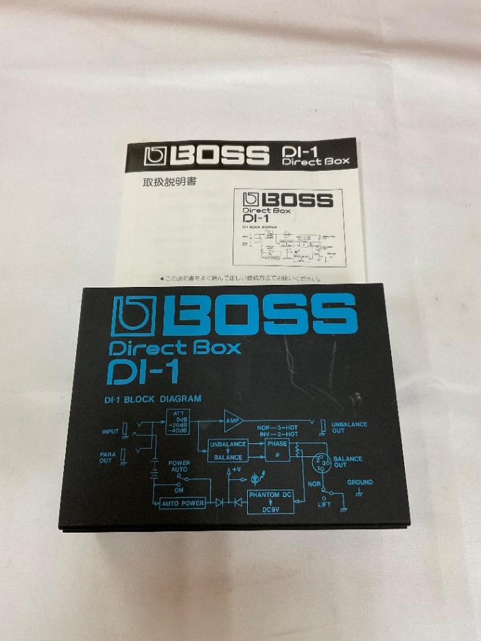 BOSSダイレクトボックス Amazon | BOSS ダイレクトボックス DI-1 | ダイレクトボックス