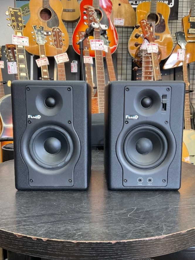 Fluid Audio F4 ブラック モニタースピーカー フルイドオーディオ