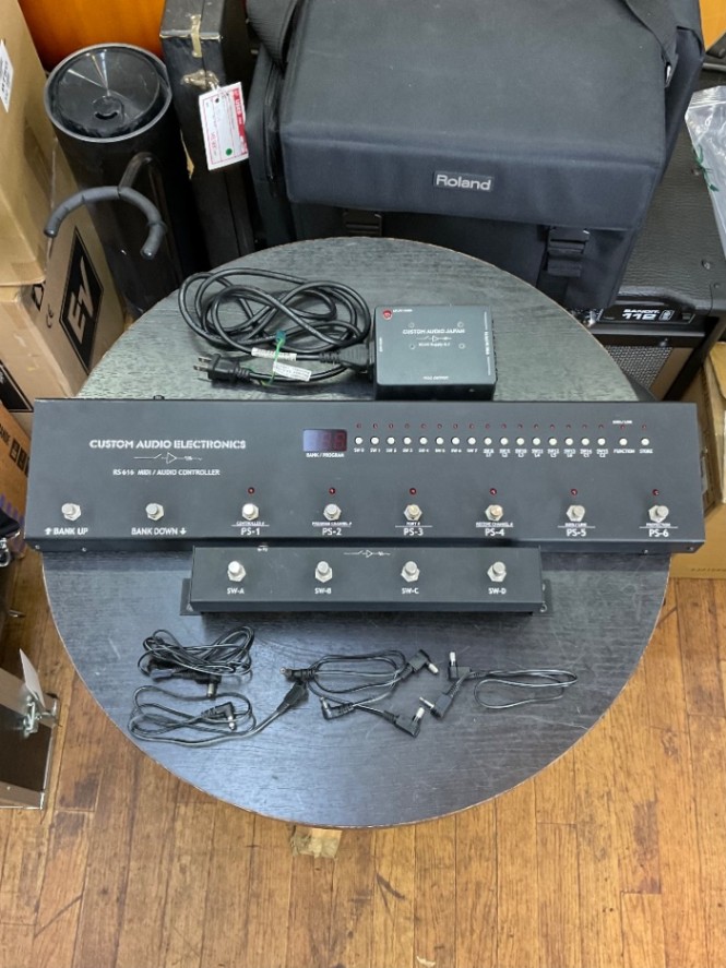 u54237 中古 CUSTOM AUDIO JAPAN RS616 プログラマブル