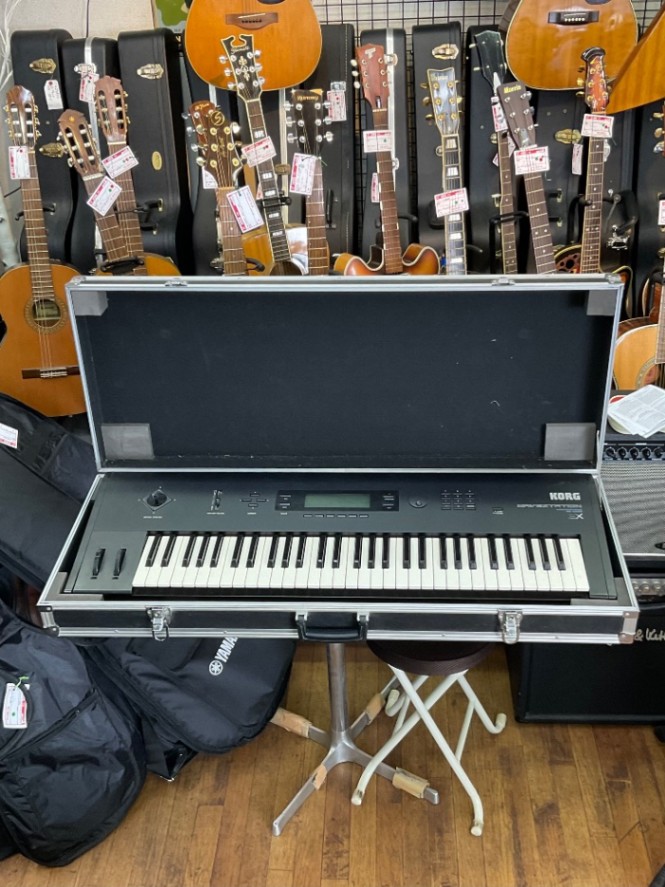 u54613 KORG [Wavestation EX] 中古 動作ok シンセサイザー HC付 札幌