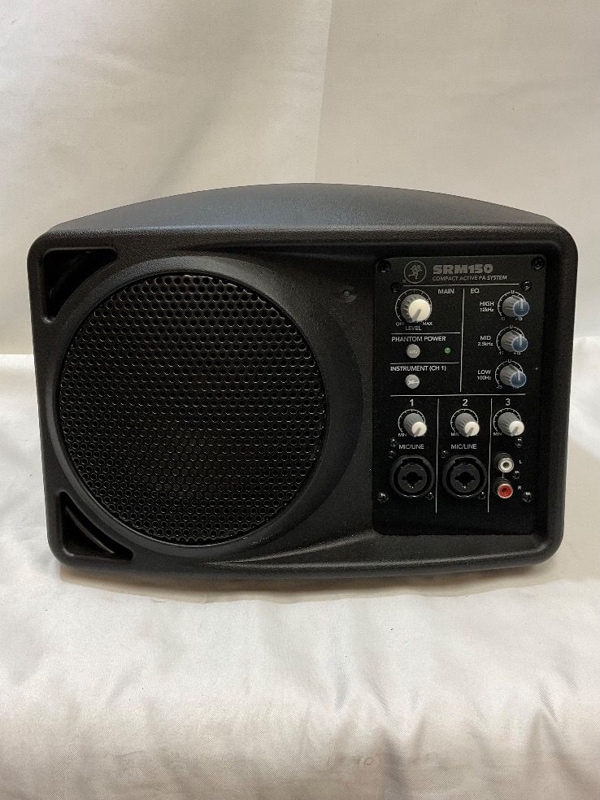 u54913 中古 マッキー SRM150 3チャンネルPAシステム | 中古楽器,PA