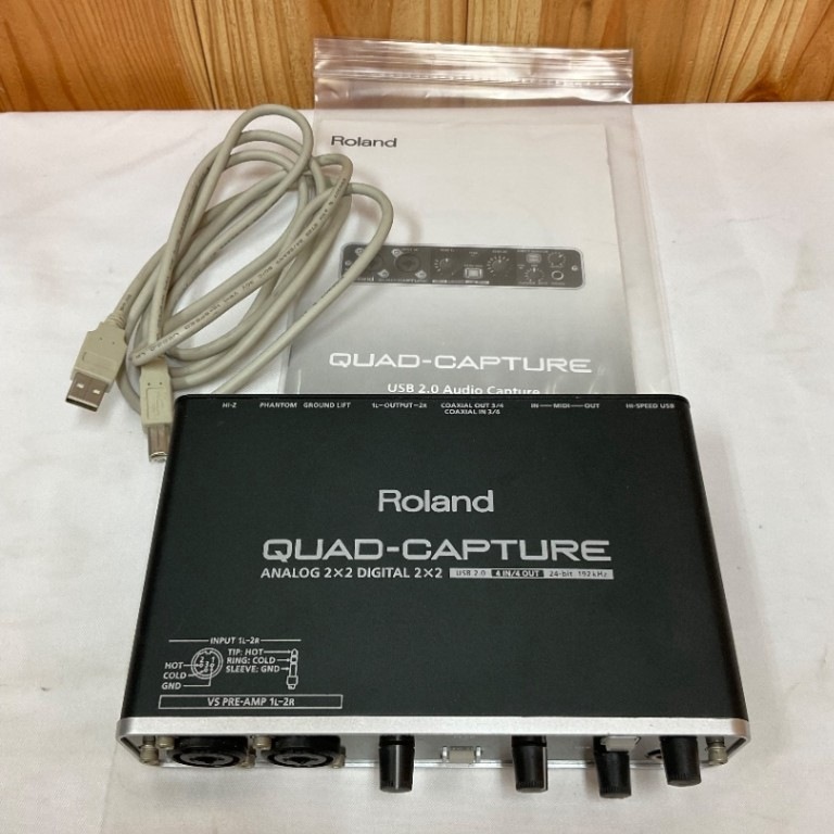 u55174 中古 ローランド QUAD CAPTURE UA-55 オーディオ