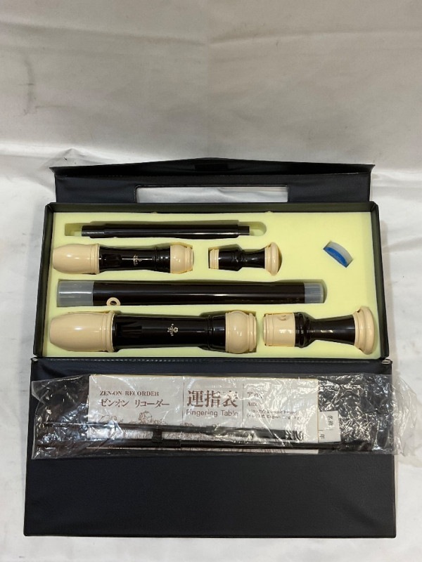 アルトリコーダー    (中古) u55299 中古 ゼンオン アルト&ソプラノリコーダーセット | 中古楽器