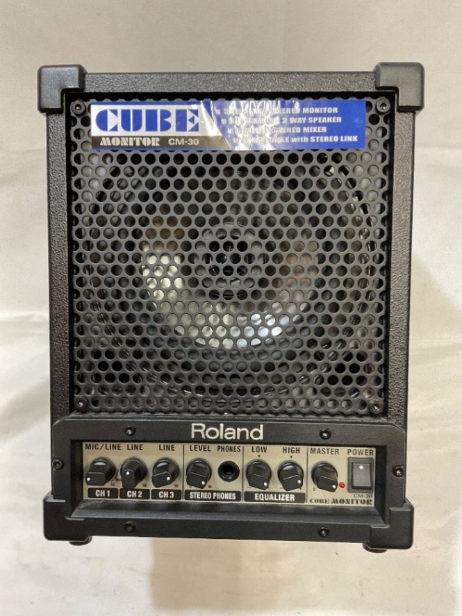 ローランド　CM−30 モニタースピーカー Roland CM-30 モニタースピーカー マイク入力 シンセサイザー