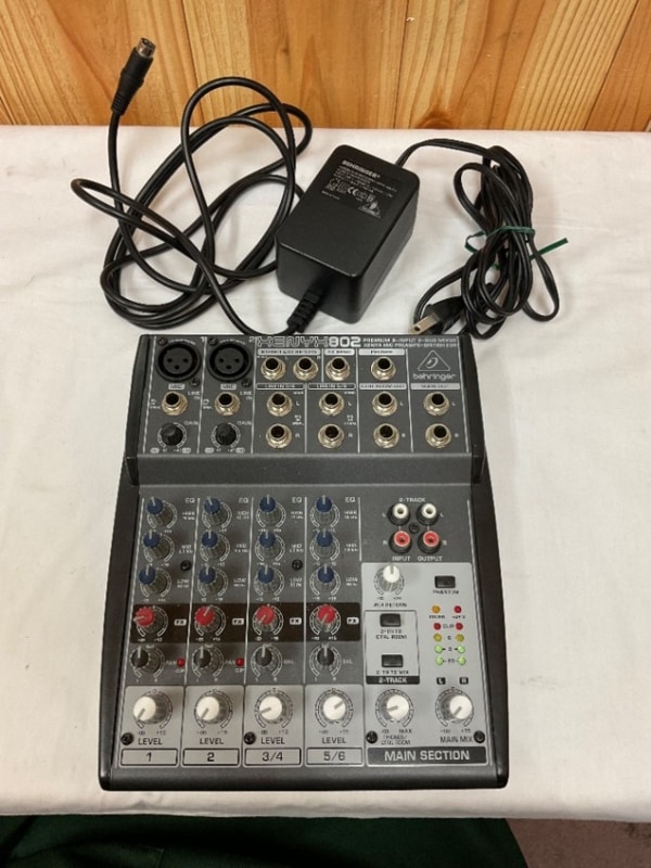 u55421 中古 ベリンガー XENYX 802 アナログミキサー | 中古楽器,PA