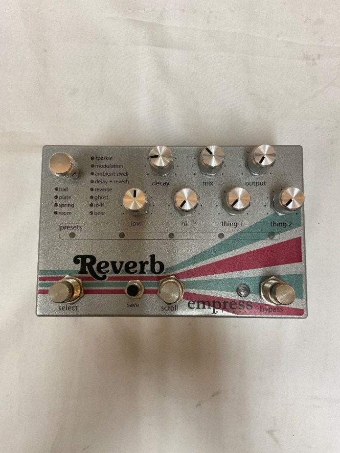 empress Reverb エンプレス リバーブ Amazon | Empress Effects REVERB 【エンプレス/リバーブ