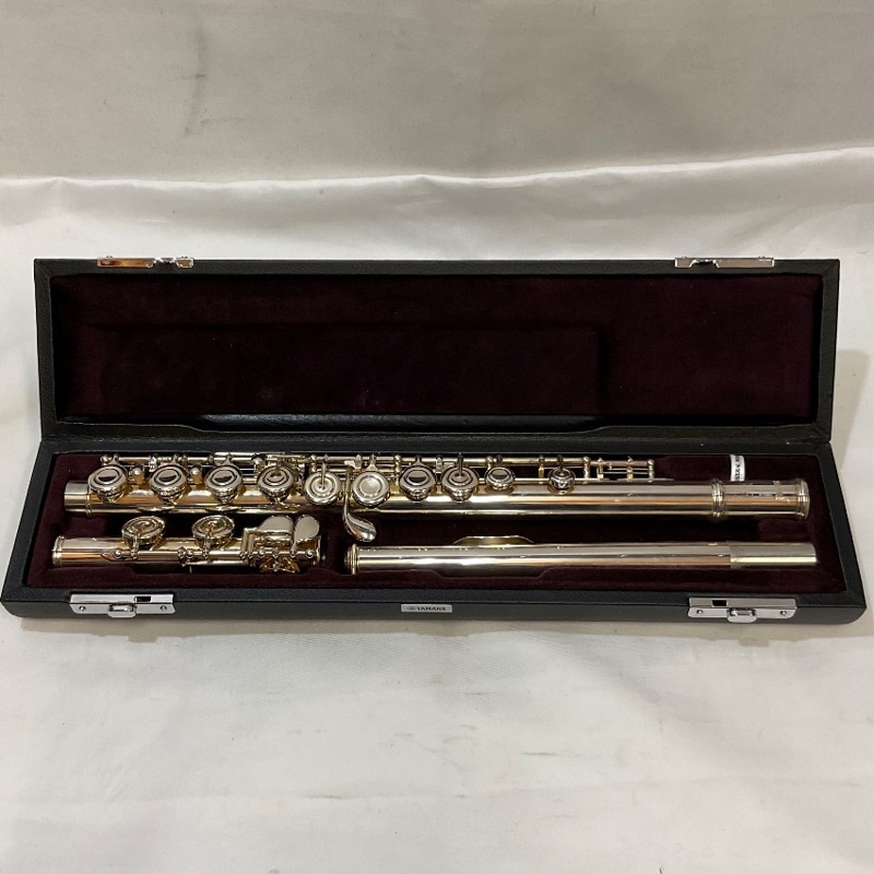 全タンポ＆ヘッド・コルク交換済 フルート Nikkan YFL-23 Eメカ付き 全