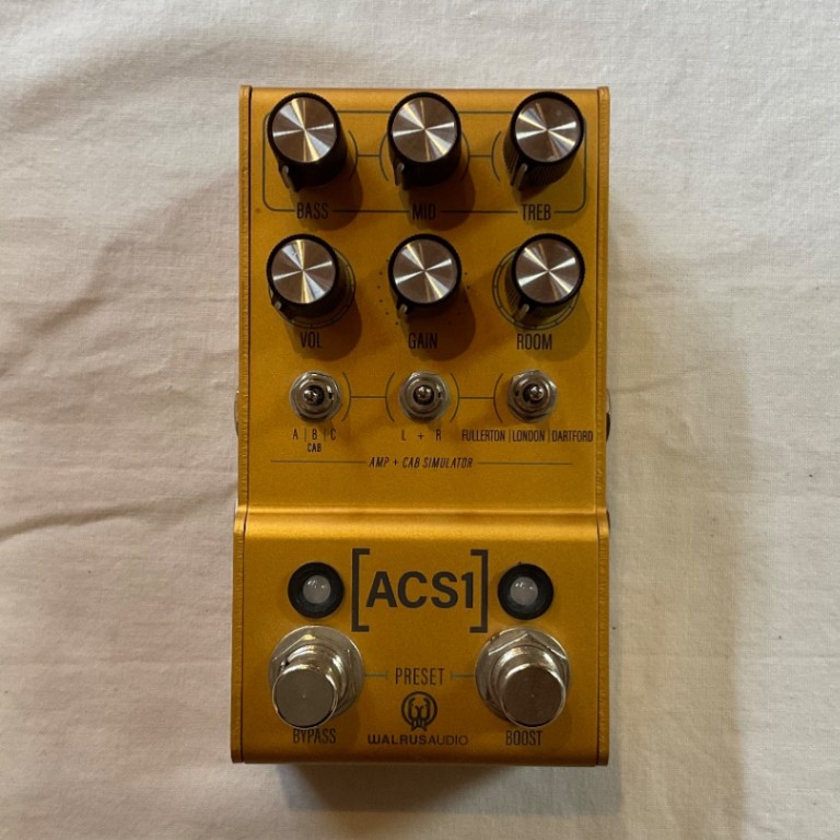 【新品未使用】Walrus Audio（ウォルラスオーディオ） ACS1 Mako Series MKII: ACS1 Amp + Cab Simulator