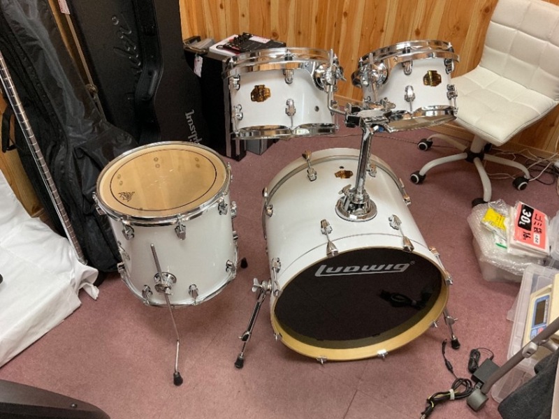 u55950 中古 LUDWIG ELEMENT series 4点セット | 中古楽器,ドラム 