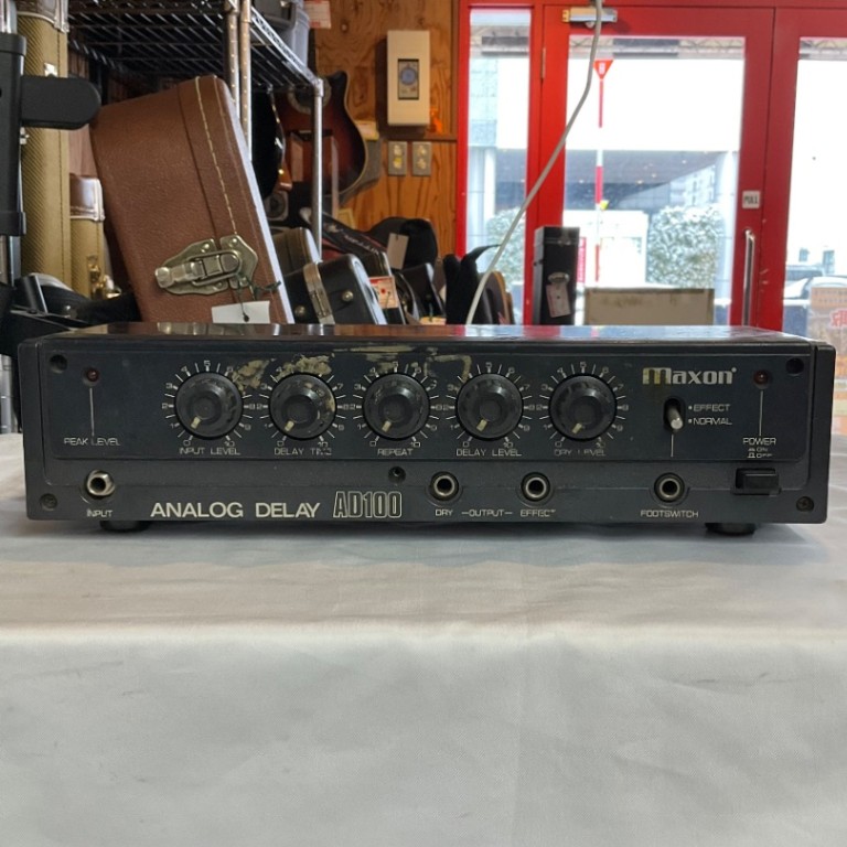 Maxon アナログディレイ AD100 名器 u56159 中古 マクソン AD-100 アナログディレイ | 中古楽器