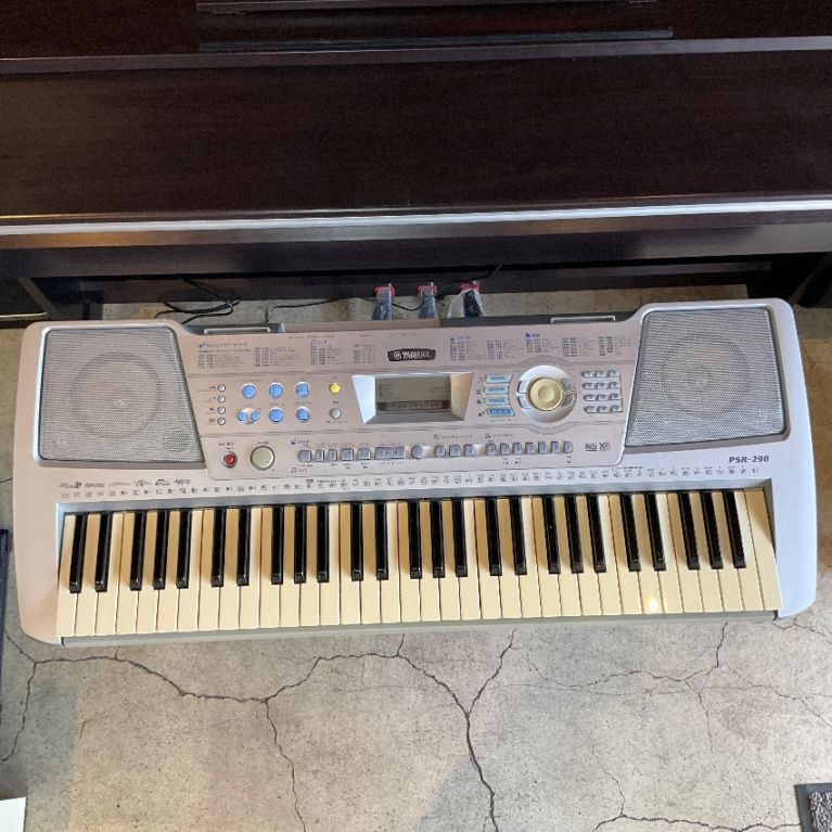 u57089 中古 ヤマハ PSR-290 ポータトーン キーボード （鍵盤日焼け