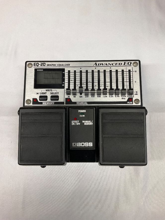 【動作確認済み】BOSS EQ-20 中古 中古】 イコライザー BOSS EQ-20 Graphic Equalizer ADVANCED EQ