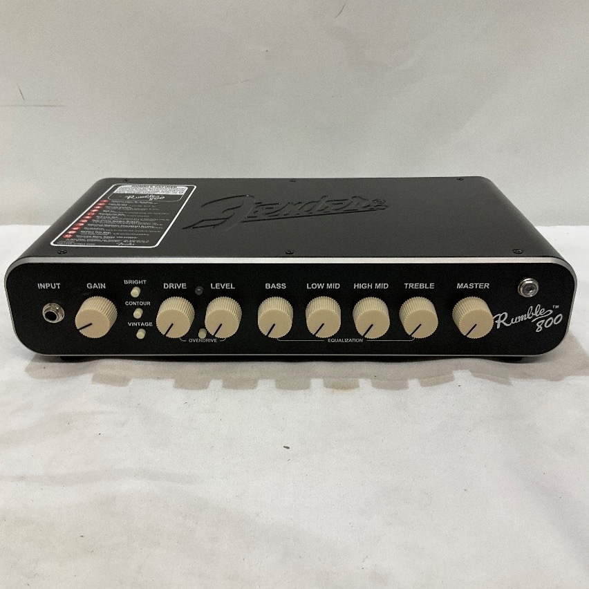 FENDER フェンダー Rumble 800 HD ベースアンプヘッド Fender Rumble 800 HD ベースヘッドアンプ 800W フットスイッチ