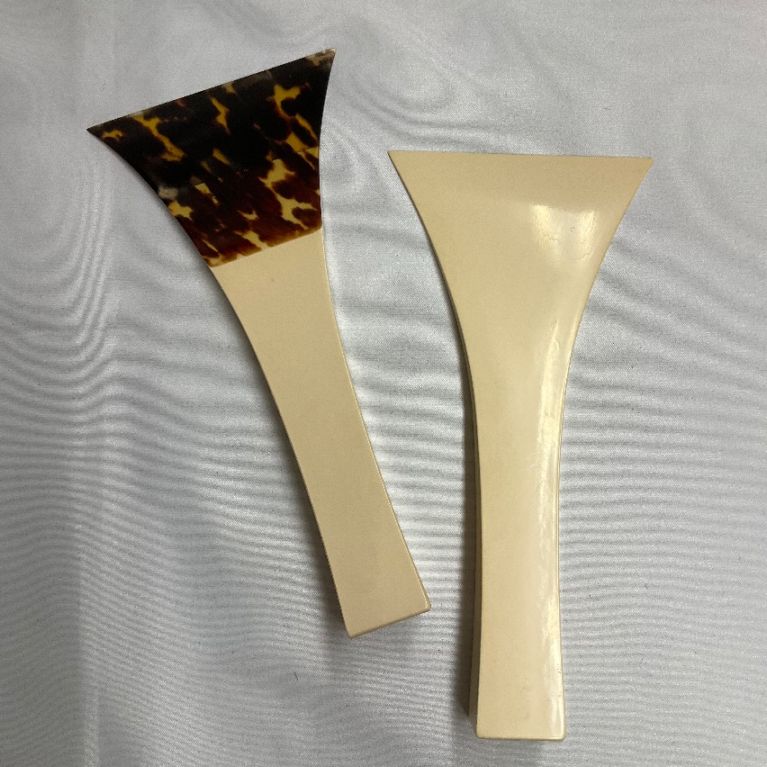 u57569 中古 三味線 べっこう バチ2本セット | 中古楽器,和楽器