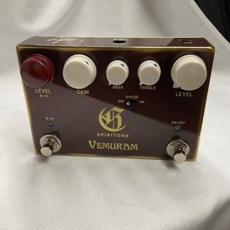 Vemuram Spiritone 新品未開封 VEMURAM SPIRITONE（ヴェムラム/ベムラム）オーバードライブ