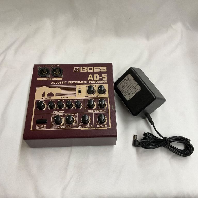 u57941 中古 BOSS AD-5 アコースティックギター用プロセッサー | 中古