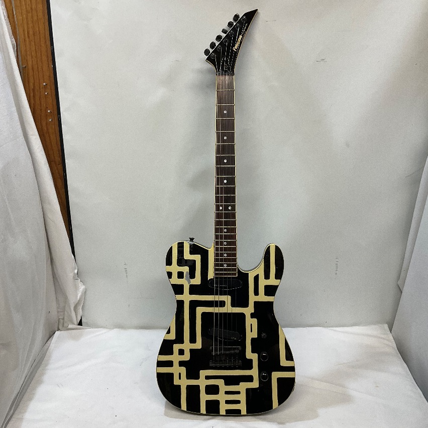 FernandesTEJ エレキギター テレキャスキング風自作ペイント