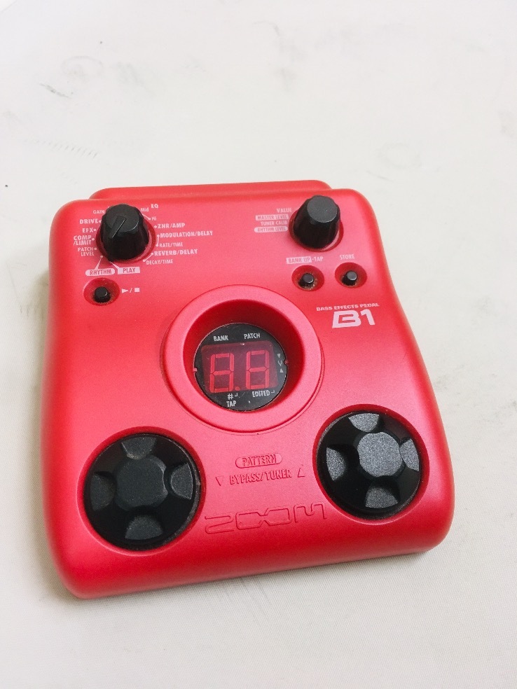 美品ZOOM B1 FOUR マルチエフェクター箱あり ZOOM B1 FOUR Multi