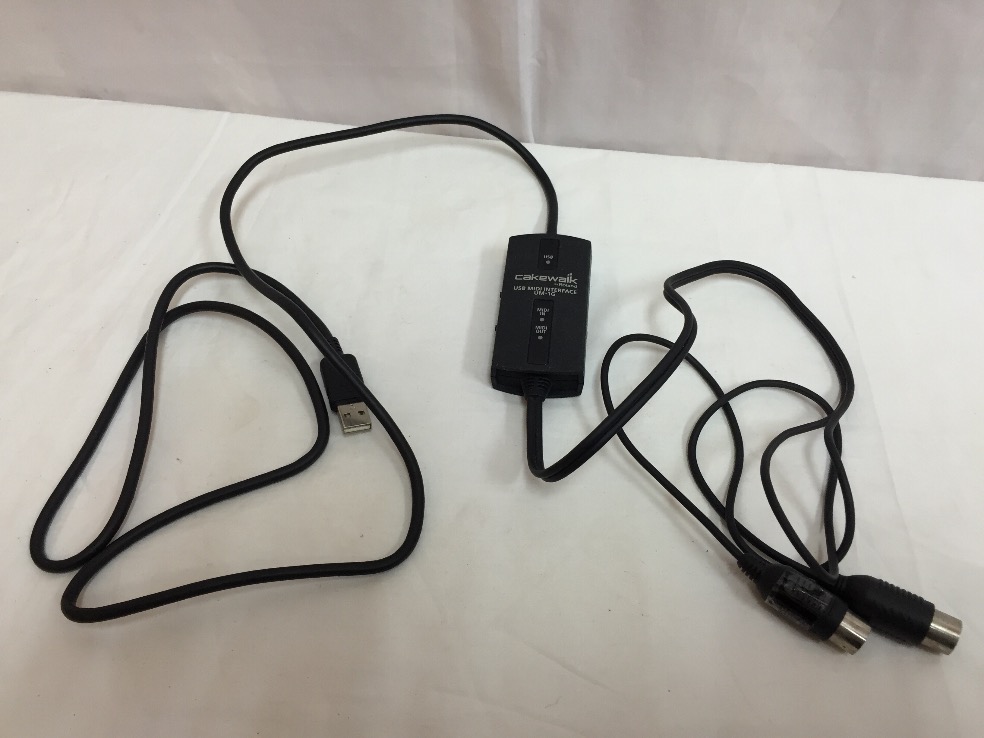 u34601 cakewalk UM1G USB MIDI INTERFACE ケークウォーク 中古楽器,DTM ,オーディオ