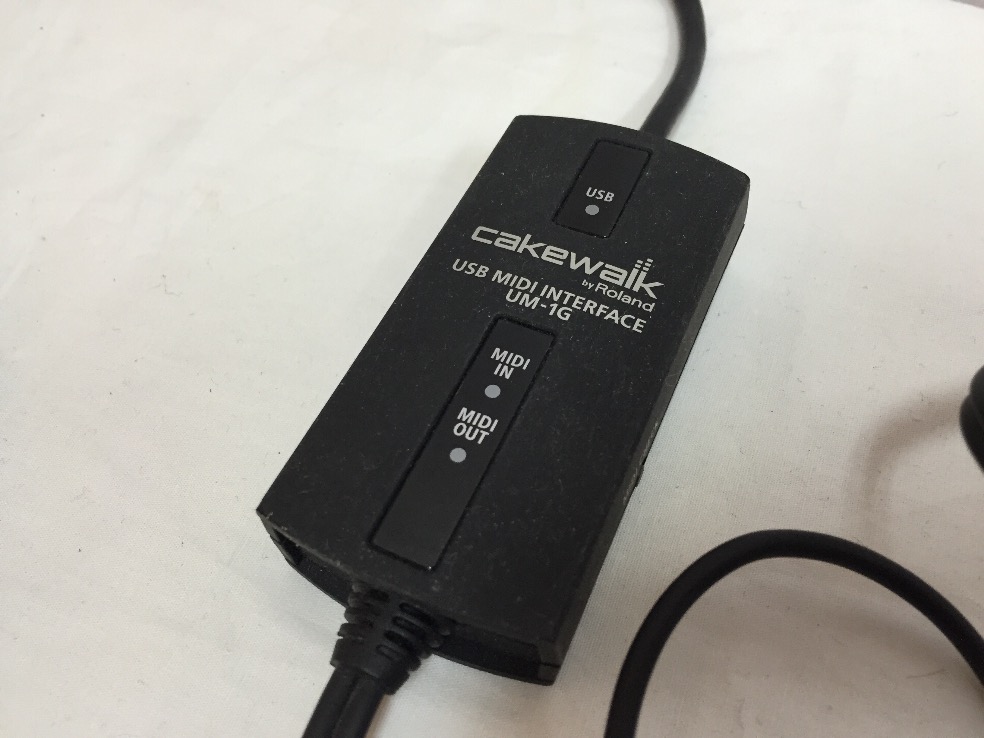 u34601 cakewalk UM1G USB MIDI INTERFACE ケークウォーク 中古楽器,DTM ,オーディオ