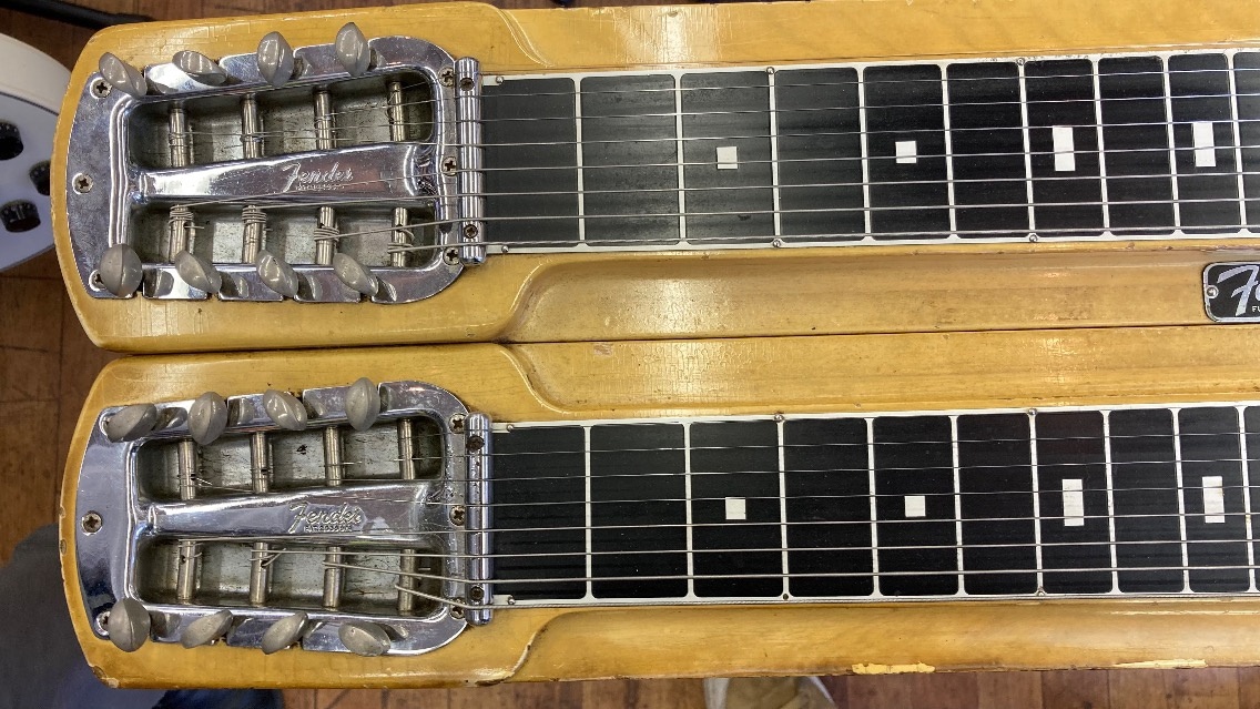 美品 Fender USA 8弦 フェンダー ダブルネック スチールギター 極上美品】Fender フェンダー ダブルネック スチールギター 8弦