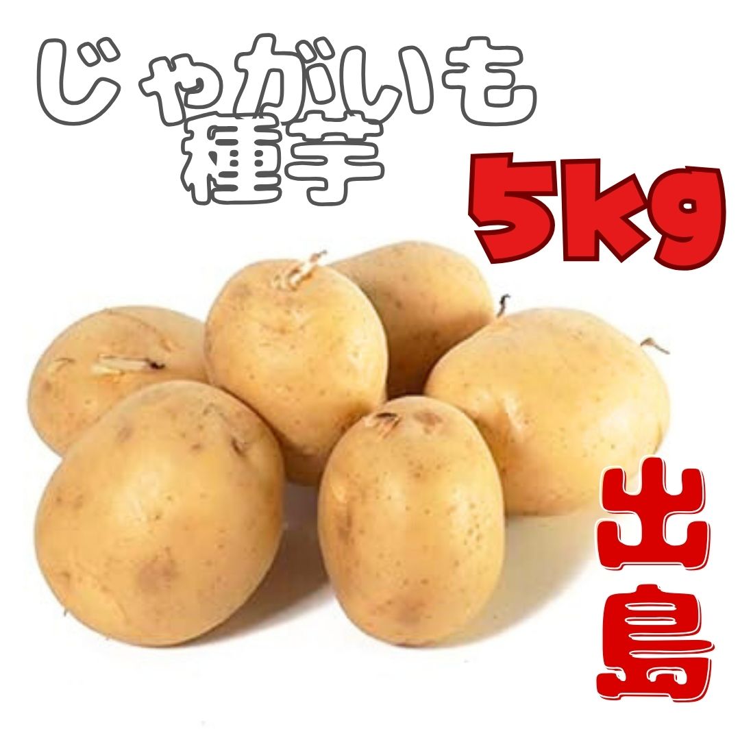 ※7月下旬～8月入荷後発送<br>※2Sサイズ～※ジャガイモ種芋 【 出島 】 サイズ混合 5キロ　【検品合格済品】
