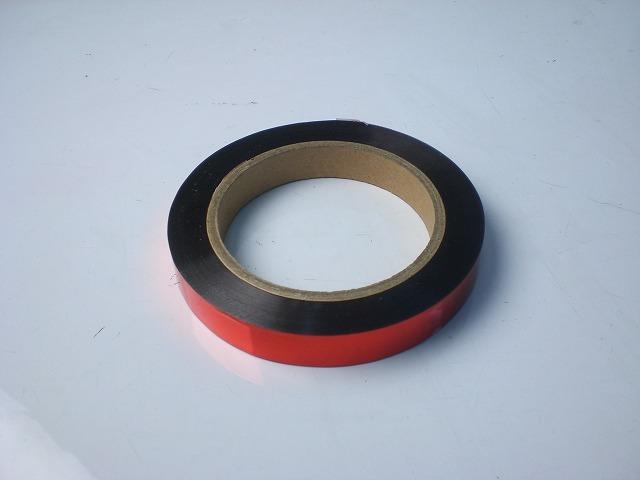 ※ 5個までメール便可 ※ 農業用資材 【 赤銀防鳥テープ サンビーム 】 12mm×90m