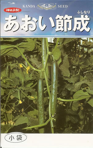 キュウリ種 【 あおい節成 】 小袋 （栽培用 種子 胡瓜 きゅうり 神田）